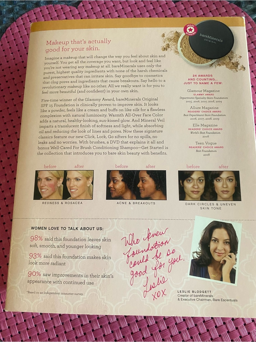 *Revised Post* bareMinerals Makeup Starter Kit Light and new Ultra Secret Palett - Picture 8 of 16